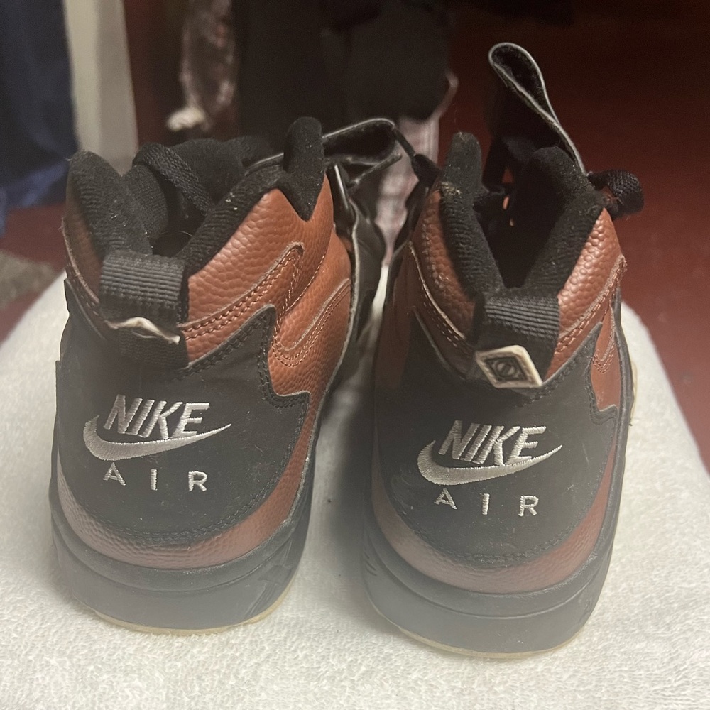 2014 Nike Diamond Turf Football Brown Training Shoes sz13 pre owned